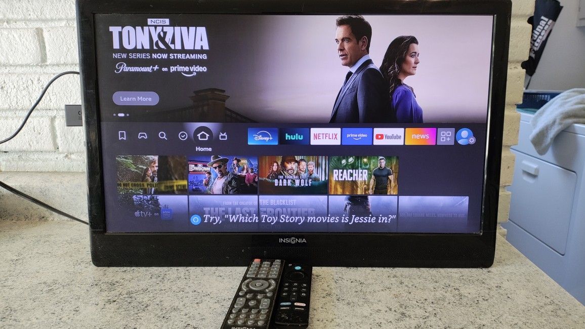22" Insignia Flat Screen TV w/ Amazon Firestick