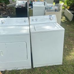 Whirlpool Washer And Dryer Set With Warranty