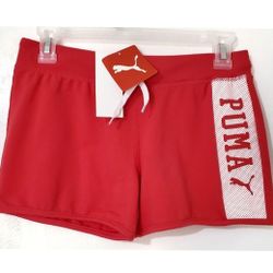 NWT Kids Puma Activewear Short Large 12-14 for girls