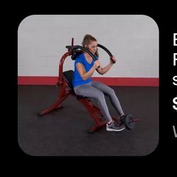 Best Fitness Semi Recumbent  AB  Bench body 