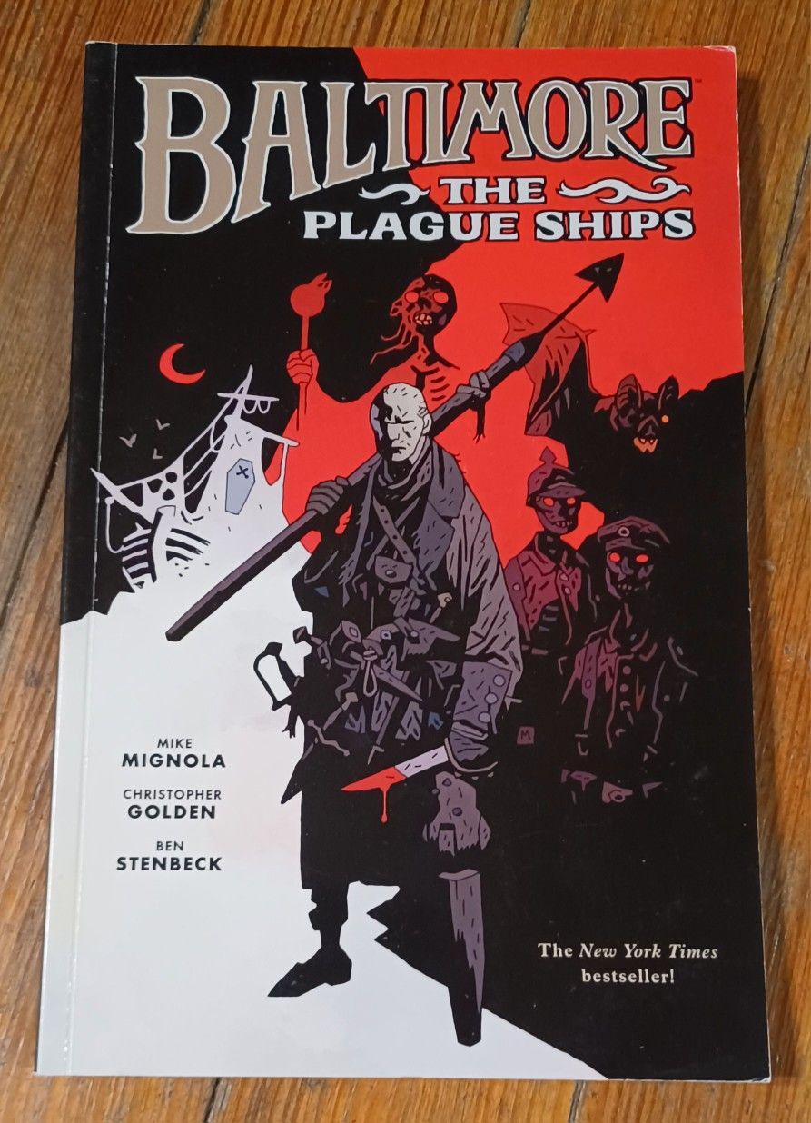 Baltimore The Plague Ships Paperback Comic Book Fark Horse Volume 1