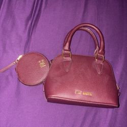 Steve Madden Handbag with Matching Coin Purse