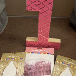 4pc Birthday Party Decor