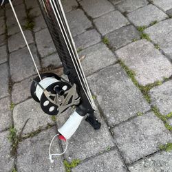 140 CM Carbon fiber Speargun w/reel