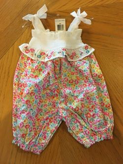NWT Infant Girls Romper