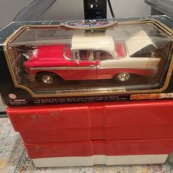 Timeless Classics Collection 1956 Chevrolet Bel Air 1:18 Scale Die Cast Car Red