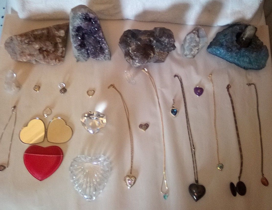 Crystals & Hearts Oh my!
