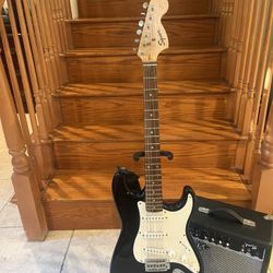 Squier Affinity Stratocaster W/ Fender Amp