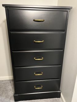 5 Drawer Chest of Drawers Storage Cabinet with Drawers
