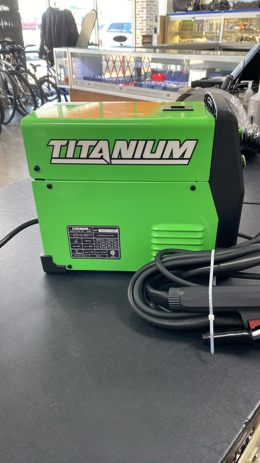 Titanium Easy Flux Welder