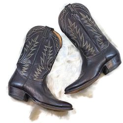 Nocona Leather Cowboy Boots