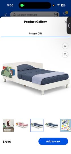 toddler bed
