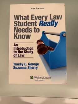 Aspen What Every Law Student Really Needs to Know Textbook