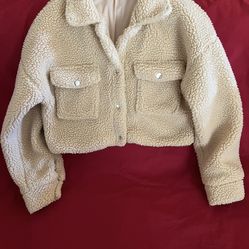 SHEIN Crop Jacket, Size Small