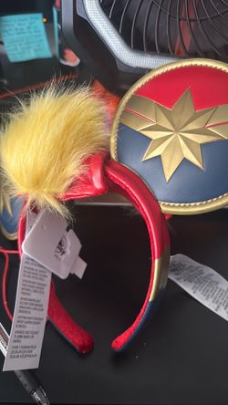 Captain Marvel Disney Mickey Ears Headband