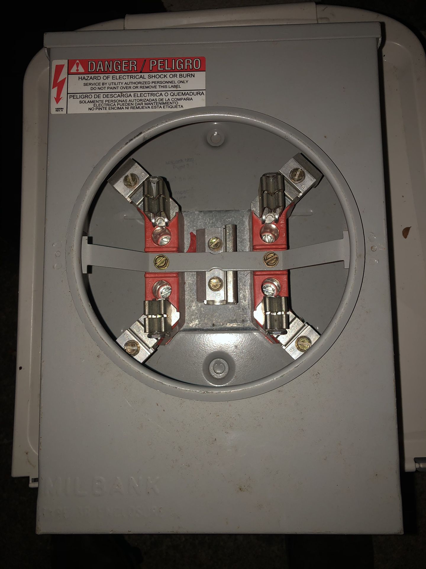 Electrical Meter box electric