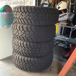 37” General Grabber Tires