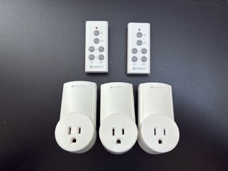 Etekcity ZAP 3LX-S Wireless Remote Outlet Switch, 3-Pack with 2 Remotes