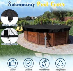 Pool Cover and Pool Liner Pad Set