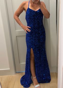 Formal royal blue dress