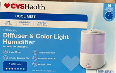 Humidifier new $33 Original price 40+tax 