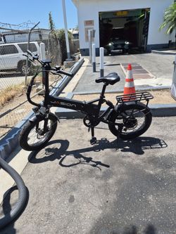 Selling ebike as is it works on electric bike mode " only issue is the star for chain is bent and need to fix . But either way it still running on ebi