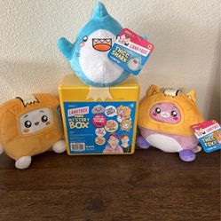 LANKYBOX Mini Mystery Box Series 1 & Series 2 Plush Thicc Foxy Shark Boxy 