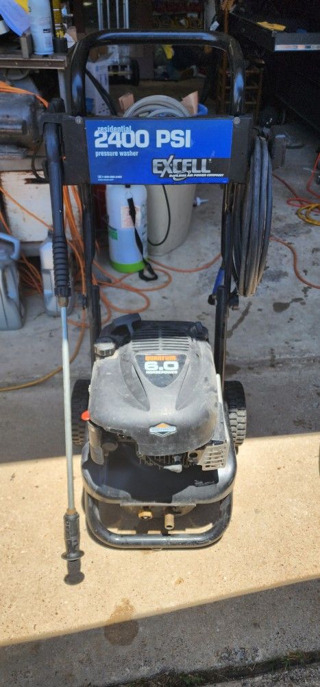 2400 Psi Excell Gas Powered Pressure Washer