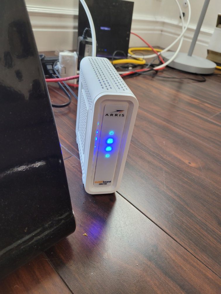 Modem and router!