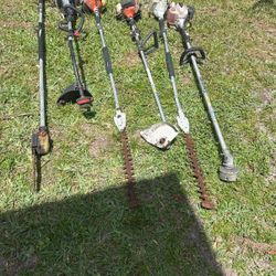 Broken Lawn Equipment 