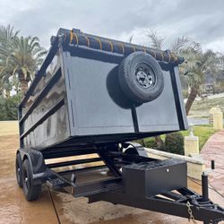 Smooth Walls Dump Trailer 