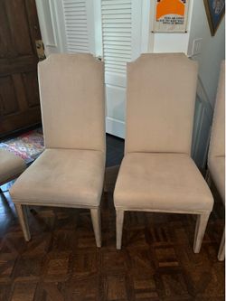 8 Legacy Monteverdi Upholstered Host Side Chair in Sun-Bleached Cypress