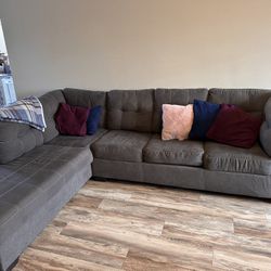 3 Piece Sectional Couch + Pull Out Bed 700 OBO