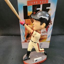 Jung Hoo Lee signed bobblehead