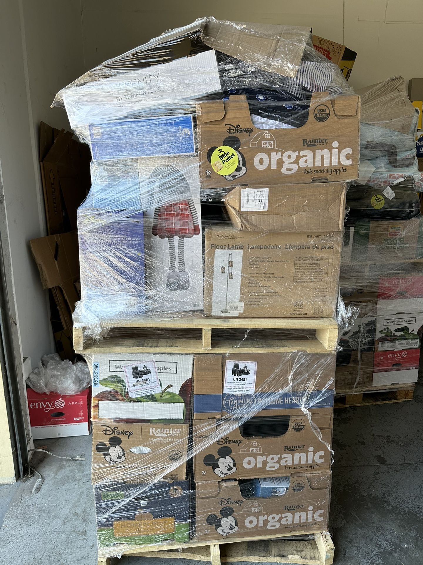 Pallets Of General Merchandise From Costco