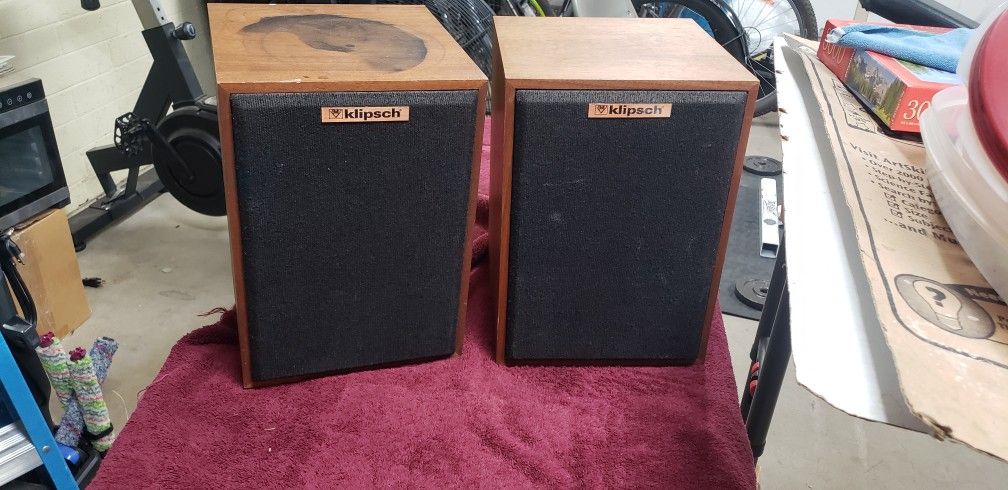 Klipsch KG-1 Speakers Audio Stereo Vintage Excellent