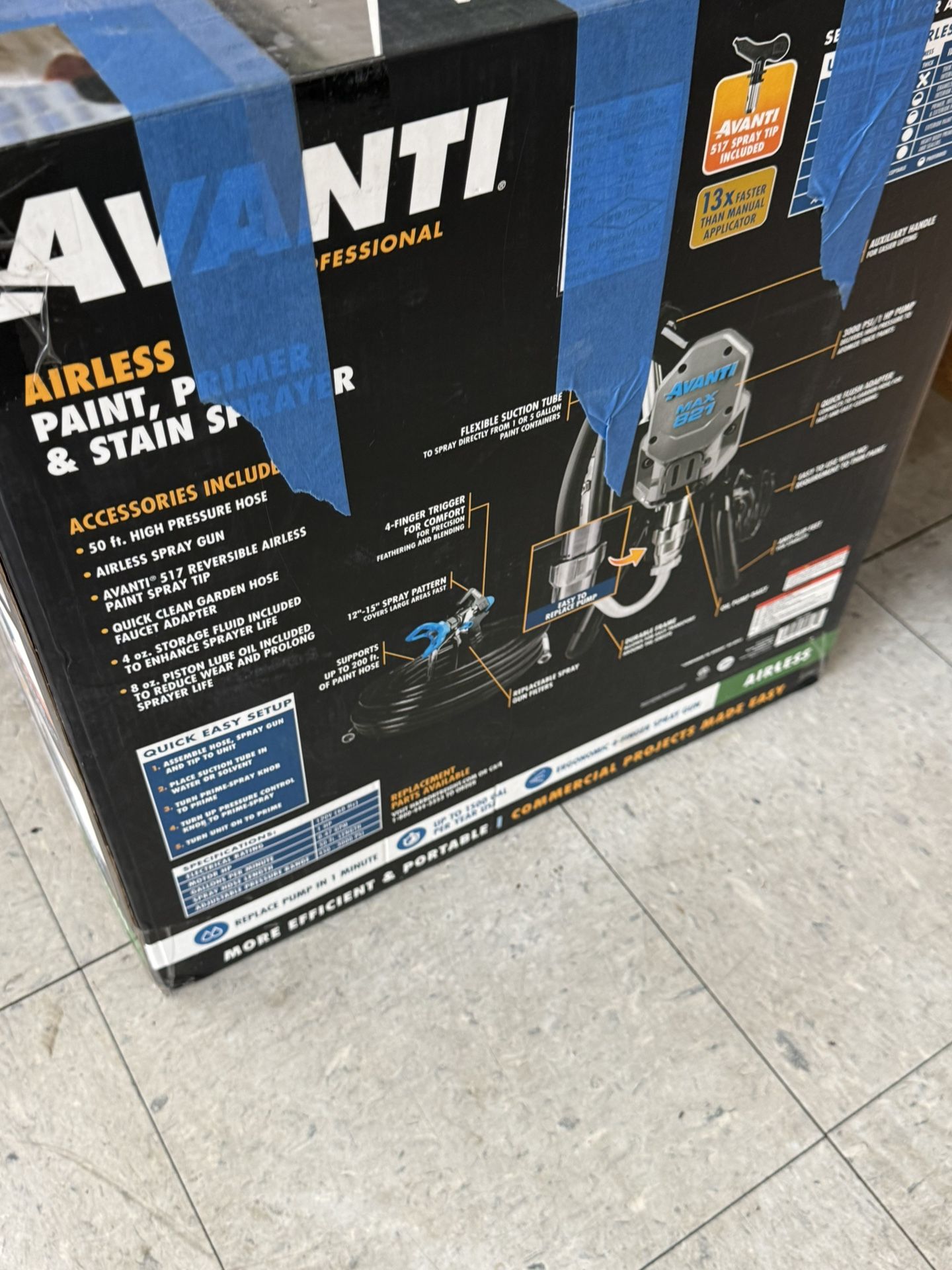 Avanti Professional spray