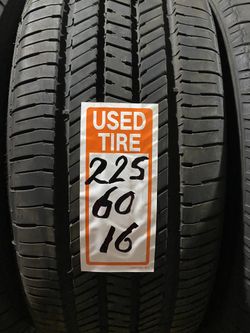 225/60/16 Used Tire 