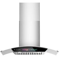 ❤️‍🔥 36 inch Ducted Wall Mount Range Hood Stainless Steel, Voice/Gesture/Touch Control, 900 CFM, 4 Speed Exhaust Fan$250