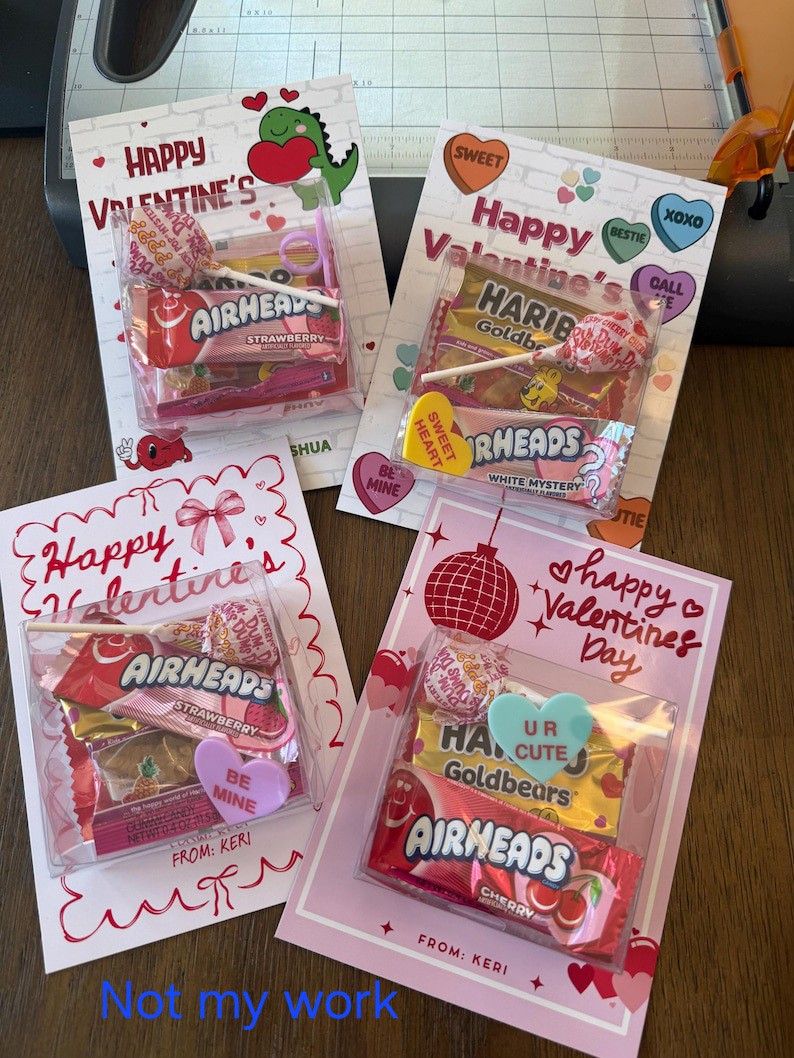 Jumbo Valentine's Day Treat Cards
