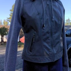 Vegan Leather Jacket 