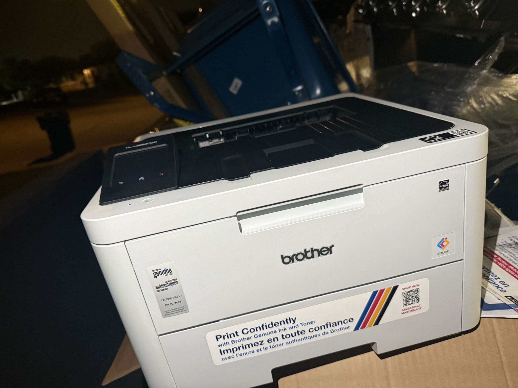 Brother - HL-L3280CDW Wireless Digital Color Printer with Laser Quality Output $65 USED.