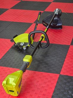 RYOBI 40v 15" Trimmer  / Edger Attachment
