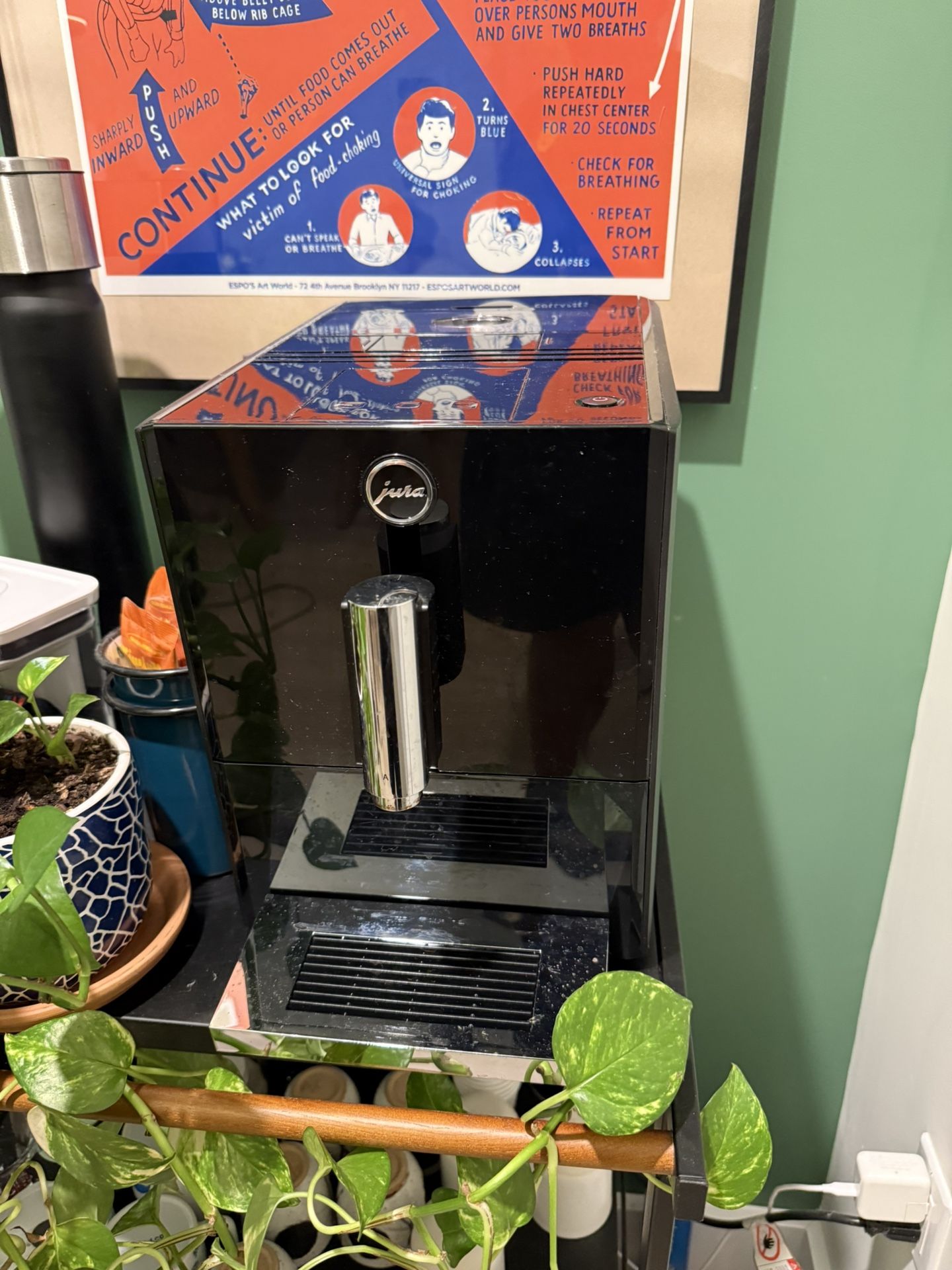 Jura Impressa Jura A1 Superautomatic Espresso Machine Kopi Jura A1