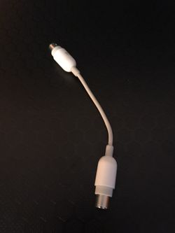 Apple OEM RCA Female Composite Video to S-Video VHS Female Adapter