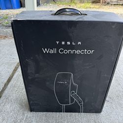 Unused Tesla wall Charger