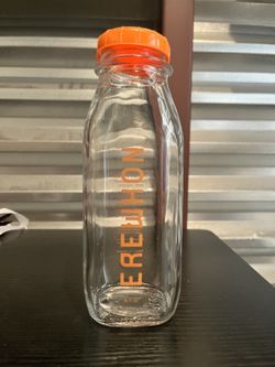 EREWHON glass bottle ($5 each, 6 bottles)