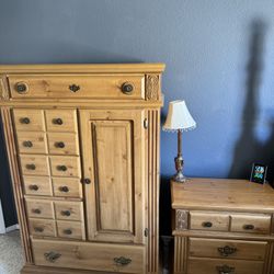 Armoire + Nightstand (Cordelia)