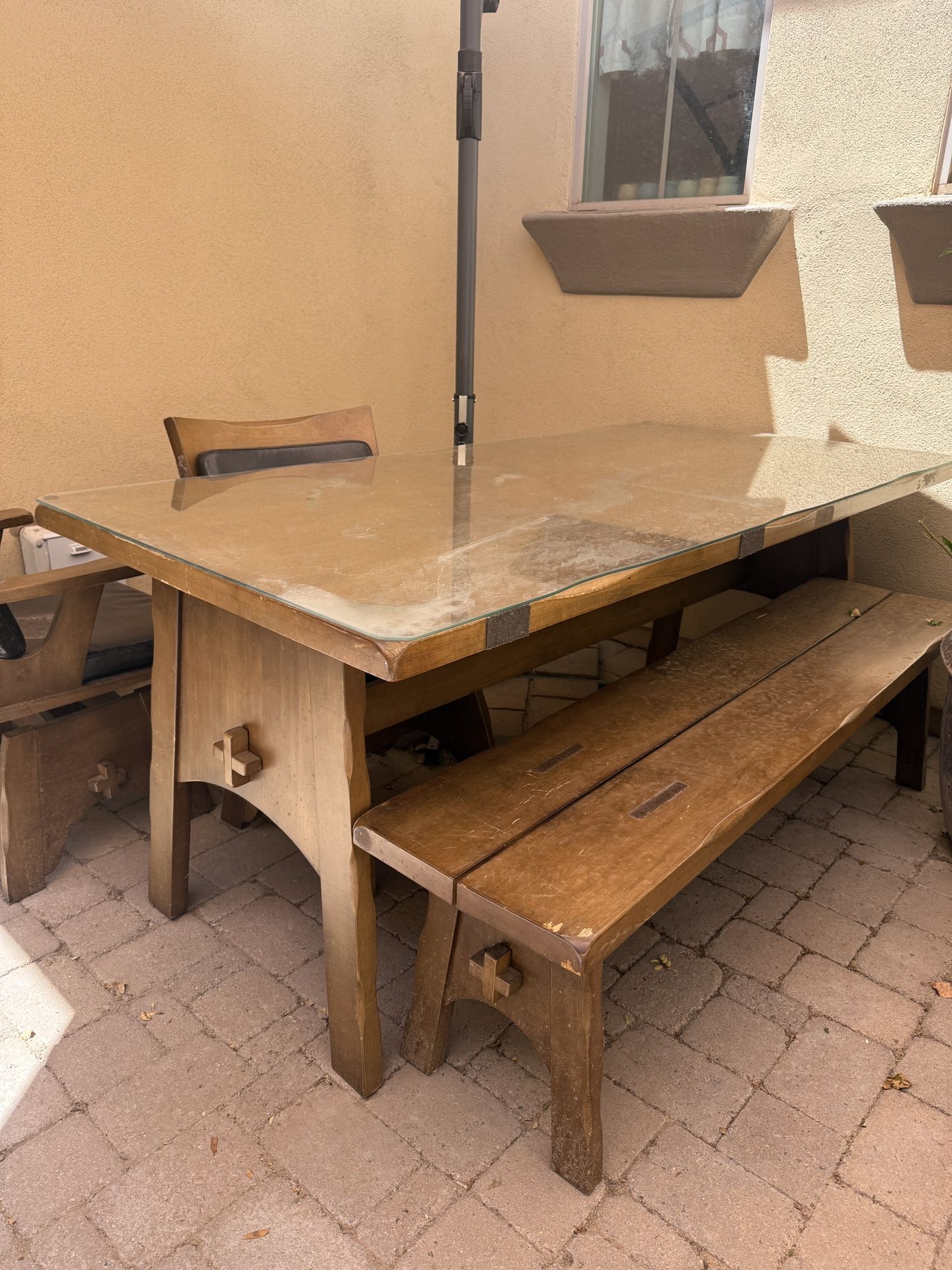 dining table and chairs