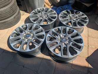 New 20s stock wheels of 2026 Toyota tundra sequoia Tacoma